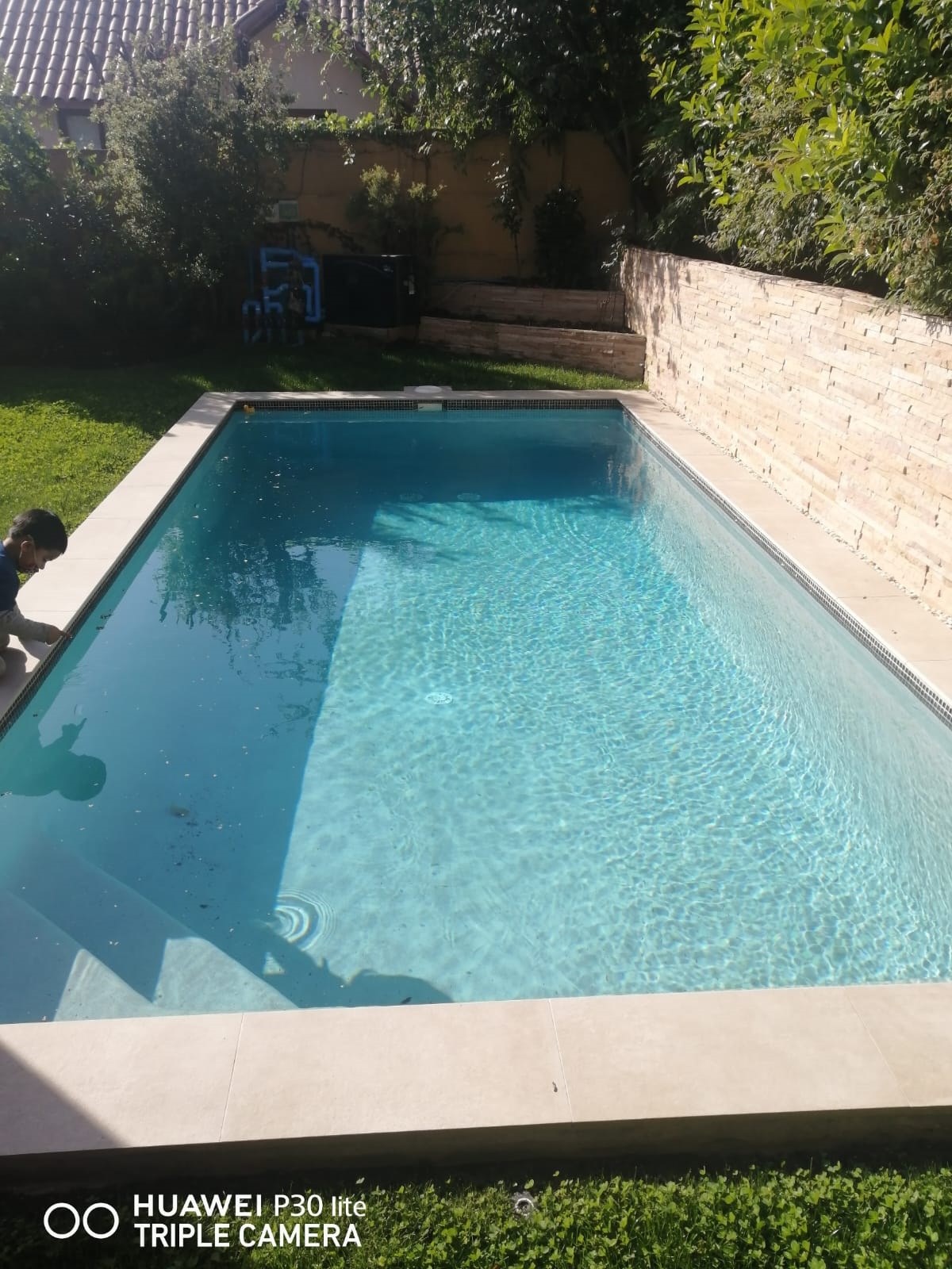 pintura de piscina
